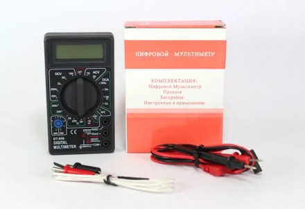 Чудовий вимірювальний прилад — мультиметр DT-838, є популярною та доступною за ц. . фото 5