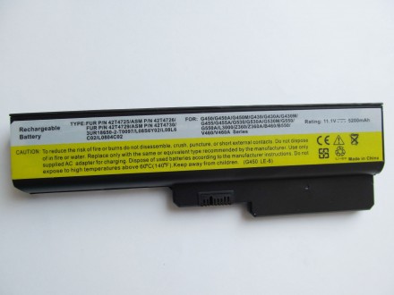 Дана акумуляторна батарея може мати такі маркування (або PartNumber):42T4575, 42. . фото 3
