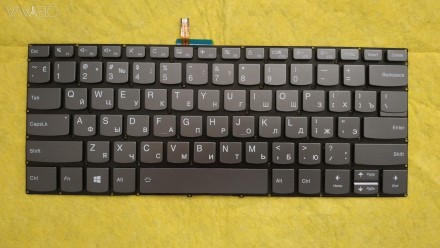 Клавиатура для ноутбука LENOVO (IdeaPad 320-14 series) rus, onyx black, без фрей. . фото 1