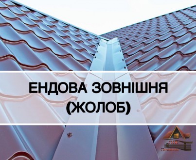 Єндова, ендова, верхній жолоб. Київ. фото 1 Єндова, ендова, верхній жолоб. Київ. фото 1