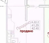 Продам квартиру второй дом Акрополь 2, секция - А. 
Высокий 22-этаж, вид - на юр. Приморский. фото 3