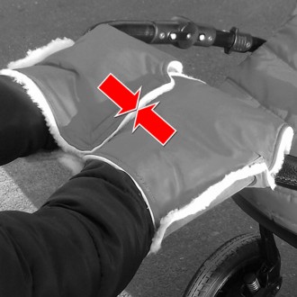 Муфта - трансформер для коляски или санок "Winter Muff" Онтарио Беби Разные цвет. . фото 3