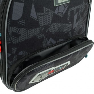 Каркасный рюкзак GO22-597S-3 – это школьная модель с ортопедической спинкой для . . фото 9
