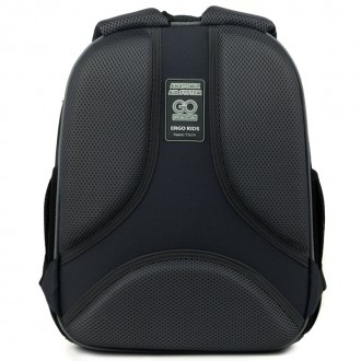 Каркасный рюкзак GO22-597S-3 – это школьная модель с ортопедической спинкой для . . фото 5