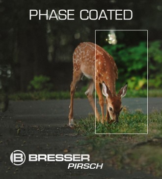  Бінокль Bresser Pirsch 8x56 WP Phase Coating (1720856) - це світлосильний бінок. . фото 10