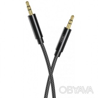AUX XO NB-R211C 3.5mm to 3.5mm – это аудио кабель с 3,5 мм разъемами на обоих ко. . фото 1