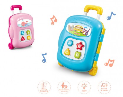Музична іграшка Валіза стане чудовим подарунком для Вашої дитини. Яскраві кольор. . фото 3