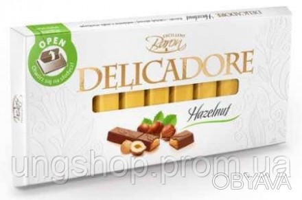 Шоколад Delicadore Hazelnut 200г Деликадоре Шоколад Delicadore Hazelnut 200г Дел. . фото 1