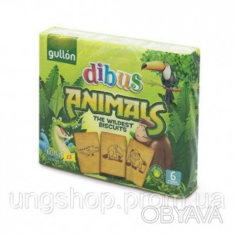 Отличный выбор для каждого ребенка это печенье dibus Animals Gullon. Одним из гл. . фото 1