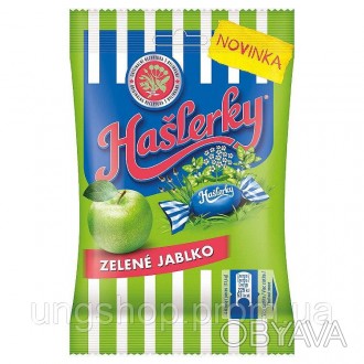 Haslerky zelene jablko 90 г | Гашлерки зелене яблуко 90 г Леденцы Haslerky . Оче. . фото 1