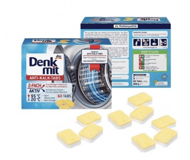 Таблетки проти накипу для пральної машини Denkmit Anti-Kalk- tabs ( поштучно ). Ужгород. фото 1 Таблетки проти накипу для пральної машини Denkmit Anti-Kalk- tabs ( поштучно ). Ужгород. фото 1
