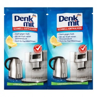 Засіб для видалення накипу Denkmit Entkalker schnell (2 x 25 g) 50 g. Ужгород. фото 1 Засіб для видалення накипу Denkmit Entkalker schnell (2 x 25 g) 50 g. Ужгород. фото 1