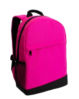 Рюкзак міський модель: Simple колір: рожевий
	Основне відділення на блискавці (2. . фото 2