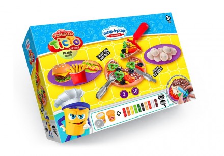 Набор для лепки Danko Toys Master Do Шеф-повар Пицца ДТ-ТЛ-02-69. Харьков. фото 1 Набор для лепки Danko Toys Master Do Шеф-повар Пицца ДТ-ТЛ-02-69. Харьков. фото 1