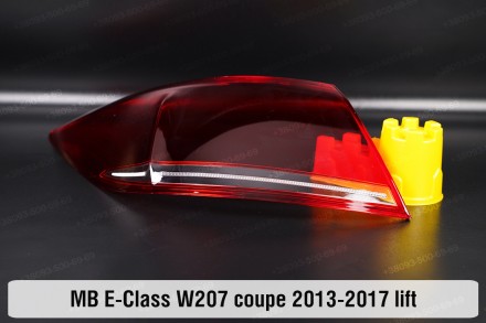 Купити Скло заднього фонаря ліхтаря зовнішнє на крилі Mercedes-Benz E-Class C207. . фото 6