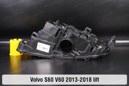 Новый корпус фары Volvo S60 V60 (2013-2018) II поколение рестайлинг правый.
В на. . фото 4