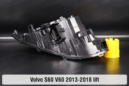 Новый корпус фары Volvo S60 V60 (2013-2018) II поколение рестайлинг правый.
В на. . фото 6