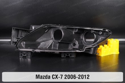 Новый корпус фары Mazda CX-7 (2006-2012) левый.
В наличии корпуса фар для следую. . фото 2