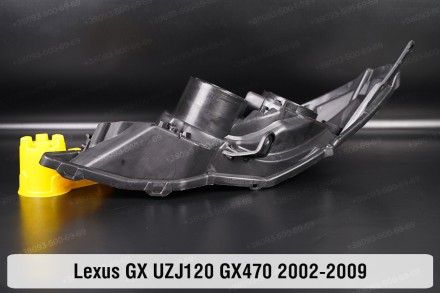 Новий корпус фари Lexus GX UZJ120 GX470 (2002-2009) I покоління лівий.
У наявнос. . фото 9