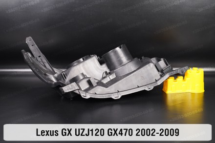 Новий корпус фари Lexus GX UZJ120 GX470 (2002-2009) I покоління лівий.
У наявнос. . фото 4