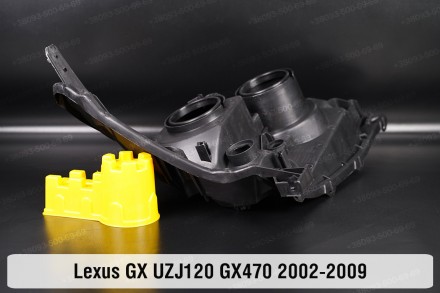 Новий корпус фари Lexus GX UZJ120 GX470 (2002-2009) I покоління лівий.
У наявнос. . фото 7