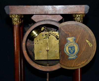 Настольные часы Wuba Double Bell Josefientje (1900–1909 гг.)
Красиво офор. . фото 6