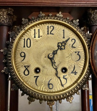 Настольные часы Wuba Double Bell Josefientje (1900–1909 гг.)
Красиво офор. . фото 5