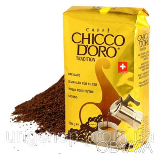 Chicco dOro Tradition молотый, являет собой сочетание кофе высокого качества с Ц. . фото 1
