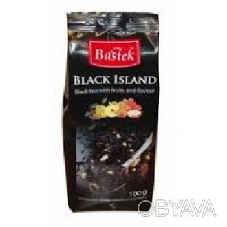 Чай черный листовой Bastek Earl Grey Island с фруктами и цветами  100г Чай черны. . фото 1