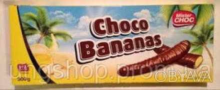 Schoko Bananen конфеты банановые суфле 300g Австрия   Конфеты Sir Charles Schoko. . фото 1