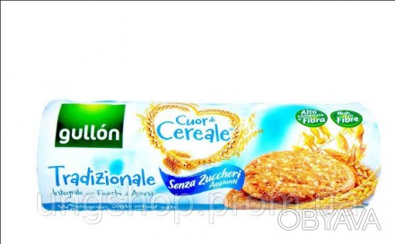 Печенье Gullon Cuor di Cereale Senza Zuccheri - классическое печенье для завтрак. . фото 1