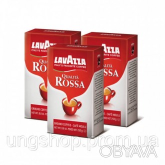 Кофе Lavazza Qualita Rossa молотый 250 грам. . фото 1