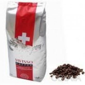 Кава в зернах Swisso Kaffee Gerostete Kaffeebohnen Арабіки 100%, 1 кг Кофе в зер. . фото 1
