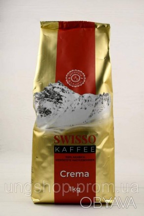 Кава в зернах Swisso Kaffee Crema 1кг Кава в зернах Swisso Kaffee Crema 1кг Пред. . фото 1