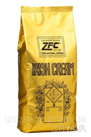  Ароматизована кава в зернах ZFC Aroma Ірландський крем 1 кг Ароматизирована кав. . фото 1