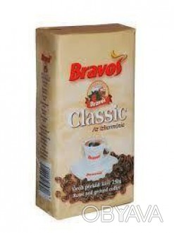 Кофе молотый Bravos Classic 250грам Кофе молотый Bravos Classic – робуста, выращ. . фото 1