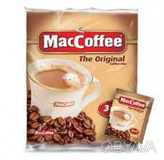 Кава розчинна MacCoffee 3в1(25 шт) Кава Maccoffee 3в1 розчинна - це суміш добірн. . фото 1