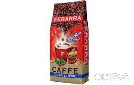 Кава в зернах Ferarra Cuba Libre з ароматом кубинського рому 1 кг Натуральна зер. . фото 1