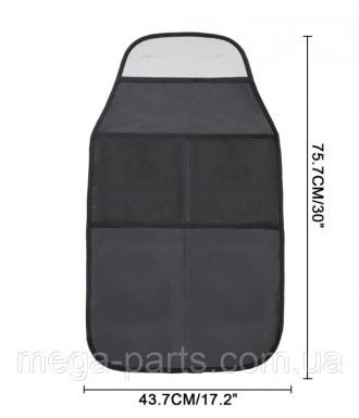 Защитная накладка на спинку автомобильного сиденья для детей, для детей, для защ. . фото 3