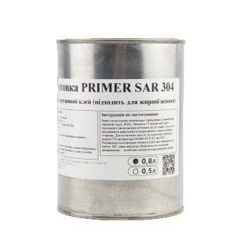 Ґрунтовка PRIMER SAR 304 ( 0,8л) під поліуретановий клей (підходить для жирної о. . фото 2
