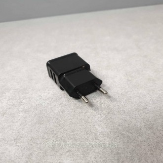 Мережевий адаптер 2 USB, живлення 220 В, 2 роз'єми для одночасного заряджання дв. . фото 5