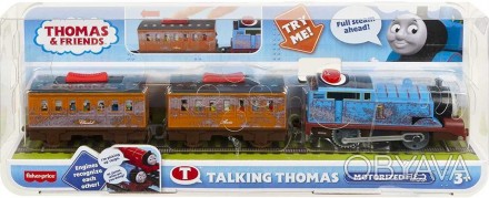 
	Паровозик моторизований говорить Томас Thomas & Friends Talking Thomas Engine
. . фото 1