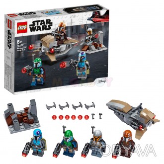 
	Lego Star Wars Боевой набор: мандалорцы 75267
 
	Создай собственную мандалорск. . фото 1