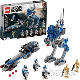 
	Lego Star Wars Клоны-пехотинцы 501-го легиона 75280
 
	Воссоздай легендарную б. . фото 1