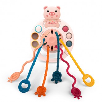 Развивающая игрушка - погремушка для малышей арт. 2109
Погремушка выполнена в ор. . фото 3