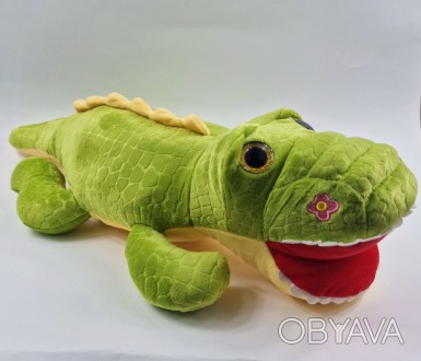 Мягкая игрушка подушка крокодил,  игрушка для обнимашек