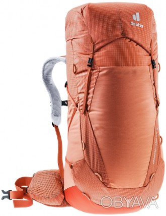  
Рюкзак Deuter Aircontact Ultra 45+5 SL – жіноча модель похідного рюкзака для м. . фото 1