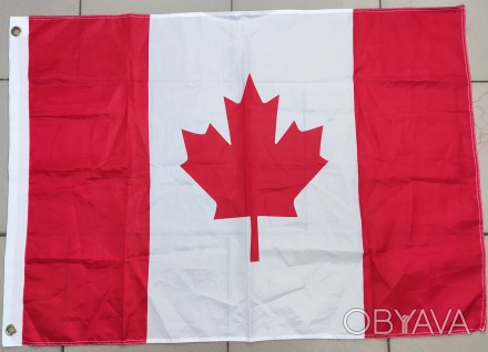 Флаг Канады, размер 90х60см, высылаю после оплаты. . фото 1