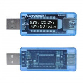 
Keweisi KWS-V20 USB амперметр вольтметр тестер
Один із найпростіших і корисних . . фото 2