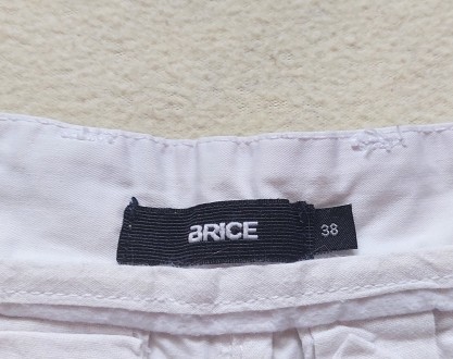 Продам мужские коттоновые белые шорты бермуды французской марки Brice в идеально. . фото 8